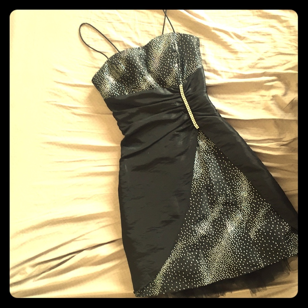 Black Blondie cocktail dress